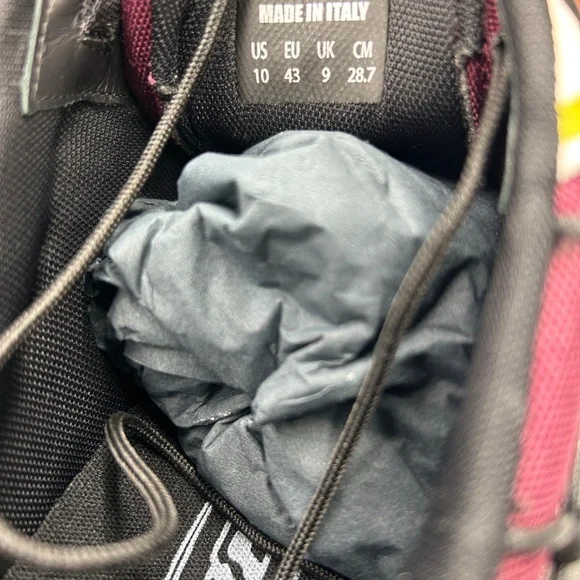 Men’s Versace V3 net leather sneakers size 10 US made in Italy - Picture 10 of 14